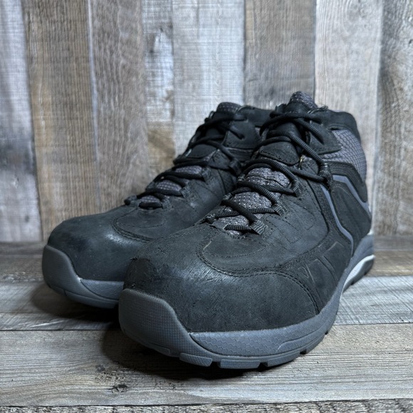 Mens‎ Red Wing CoolTech Athletics Black Work Safety Toe Hiking Boots Size 8.5 D main image 10